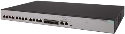 HPE OfficeConnect 1950 12xGT 4SFP+ Managed L3 10G Ethernet (100/1000/10000) 1U Grijs