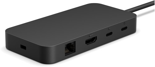 Microsoft Surface USB4 Dock Bedraad Zwart