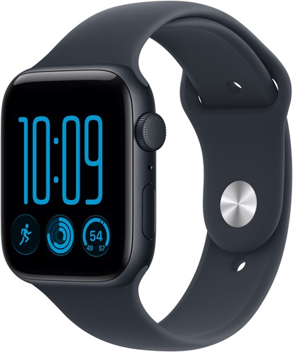 Apple Watch SE (3nd generation) OLED 44 mm Digitaal 368 x 448 Pixels Touchscreen Marineblauw Wifi GPS