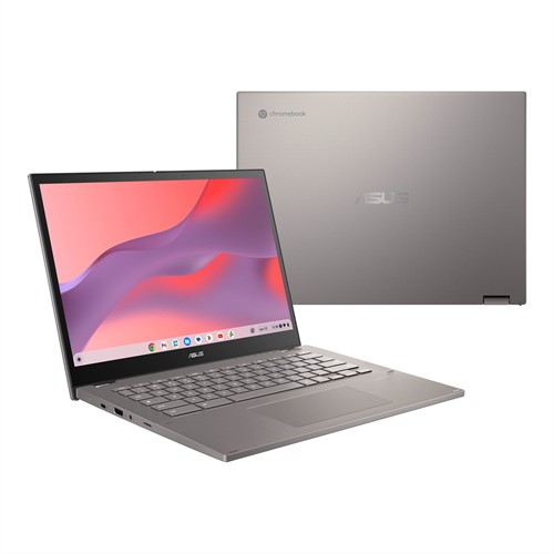 ASUS Chromebook CB3401FBA-LZ0172 i3-1215U 35,6 cm (14") Touchscreen WUXGA Intel® Core™ i3 8 GB LPDDR4x-SDRAM 128 GB SSD Wi-Fi 6E (802.11ax) ChromeOS Grijs