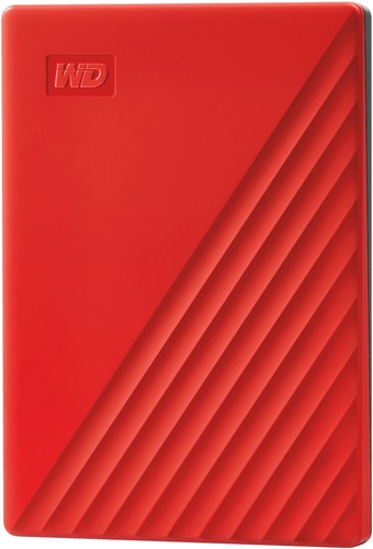 Western Digital My Passport externe harde schijf 4000 GB Rood