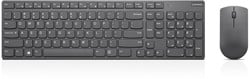 Lenovo 4X30T25785 toetsenbord Inclusief muis RF Draadloos QWERTY Amerikaans Engels Grijs
