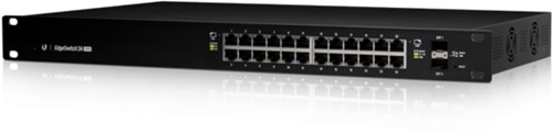 Ubiquiti Networks ES-24-250W netwerk-switch Managed L2/L3 Gigabit Ethernet (10/100/1000) Power over Ethernet (PoE) 1U Zwart