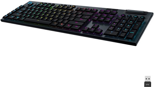 Logitech G G915 toetsenbord RF-draadloos + Bluetooth QWERTY Engels Koolstof
