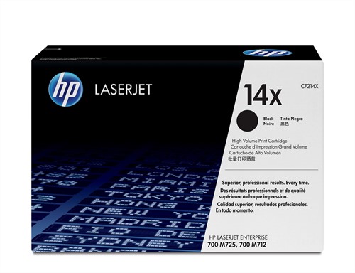 HP 14X originele high-capacity zwarte LaserJet tonercartridge