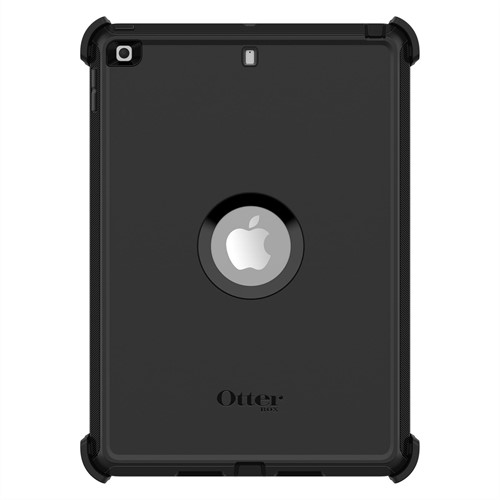 OtterBox Defender Case voor iPad 7th/8th/9th gen, schokbestendig, ultra robuuste met ingebouwde schermbeschermer, 2x getest volgens militaire standaard, Zwart, Geen retailverpakking-2