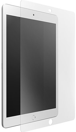 OtterBox AlphaGlass-screenprotector voor iPad 7th/8th/9th gen, gehard glas, x2 krasbescherming, antimicrobiële bescherming, transparant