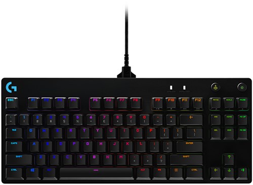 Logitech G Pro Gaming toetsenbord USB QWERTY Engels Zwart