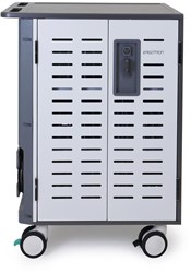 Ergotron DM40-2009-2 wagen en kast voor management van draagbare apparatuur Vrijstaand Zilver