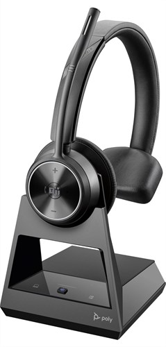 POLY Savi 7310 UC Monaural Microsoft Teams Certified DECT 1880-1900 MHz Headset