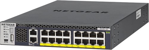 NETGEAR M4300-16X Managed L3 10G Ethernet (100/1000/10000) Power over Ethernet (PoE) 1U Zwart