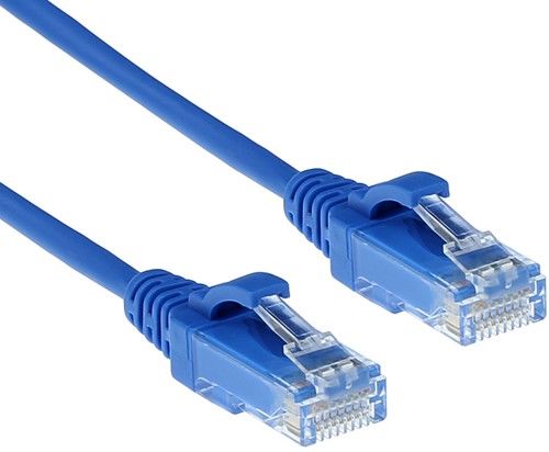 ACT DC9603 netwerkkabel Blauw 3 m Cat6 U/UTP (UTP)