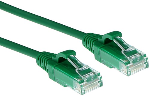 ACT DC9702 netwerkkabel Groen 2 m Cat6 U/UTP (UTP)