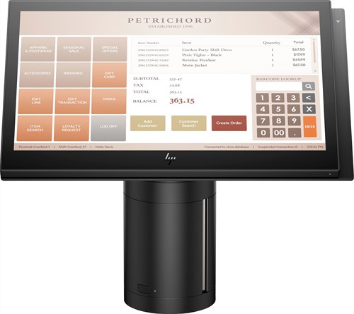 HP Engage One 141 Alles-in-een 2,2 GHz 3965U 35,6 cm (14") 1920 x 1080 Pixels Touchscreen
