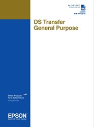 Epson DS Transfer General Purpose A4-vellen