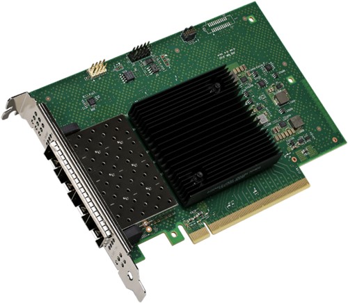 Intel Ethernet Network Adapter E810-XXVDA4 Intern Fiber 25000 Mbit/s