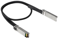 Hewlett Packard Enterprise R0M46A Glasvezel kabel 0,65 m SFP56 Zwart