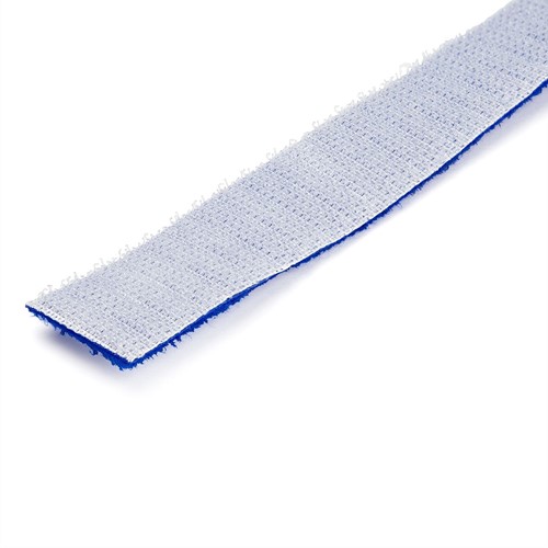 StarTech.com 30m Bulk Rol Klittenband - Op Maat te Knippen Herbruikbare Kabelbinders - Industriële Klitband Tape - Zelfklevende Klittenband Tyrap Strips - Blauw-3
