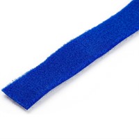 StarTech.com 30m Bulk Rol Klittenband - Op Maat te Knippen Herbruikbare Kabelbinders - Industriële Klitband Tape - Zelfklevende Klittenband Tyrap Strips - Blauw-2