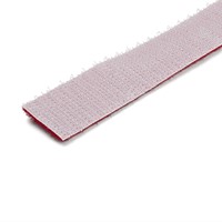 StarTech.com 15m Bulk Rol Klittenband - Op Maat te Knippen Herbruikbare Kabelbinders - Industriële Klitband Tape - Zelfklevende Klittenband Tyrap Strips - Rood-3