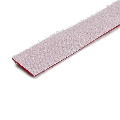 StarTech.com 15m Bulk Rol Klittenband - Op Maat te Knippen Herbruikbare Kabelbinders - Industriële Klitband Tape - Zelfklevende Klittenband Tyrap Strips - Rood-3