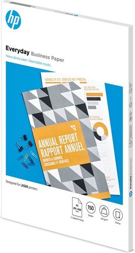 HP Everyday Business Paper, Glossy, 120 g/m2, A3 (297 x 420 mm), 150 sheets-2