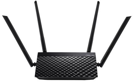ASUS RT-AC1200 v.2 bedrade router Fast Ethernet Zwart