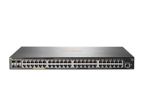 Aruba, a Hewlett Packard Enterprise company Aruba 2930F 48G PoE+ 4SFP Managed L3 Gigabit Ethernet (10/100/1000) Power over Ethernet (PoE) 1U Grijs