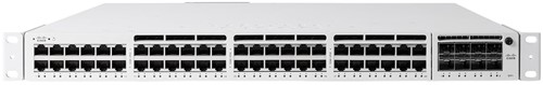 Cisco Meraki MS390-48UX2-HW netwerk-switch Managed L3 Gigabit Ethernet (10/100/1000) Power over Ethernet (PoE) 1U Wit