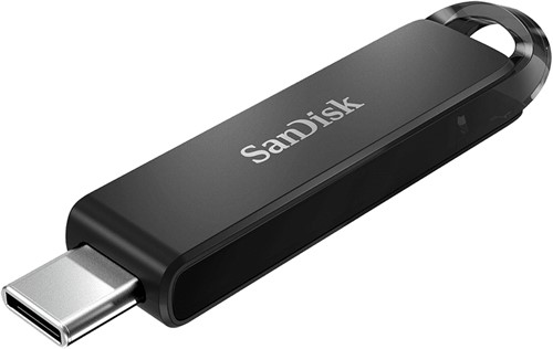 SanDisk Ultra USB flash drive 64 GB USB Type-C 3.2 Gen 1 (3.1 Gen 1) Zwart