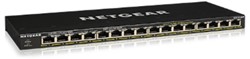 NETGEAR GS316P Unmanaged Gigabit Ethernet (10/100/1000) Power over Ethernet (PoE) Zwart