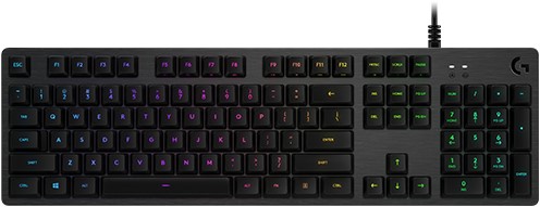 Logitech G G512 CARBON LIGHTSYNC RGB Mechanical Gaming Keyboard with GX Brown switches toetsenbord USB Engels Koolstof