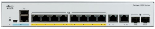 Cisco Catalyst C1000-8FP-E-2G-L netwerk-switch Managed L2 Gigabit Ethernet (10/100/1000) Power over Ethernet (PoE) Grijs