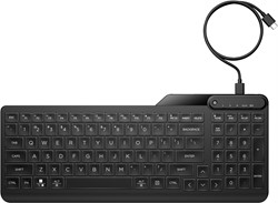 HP 405 backlit toetsenbord met kabel voor meerdere apparaten