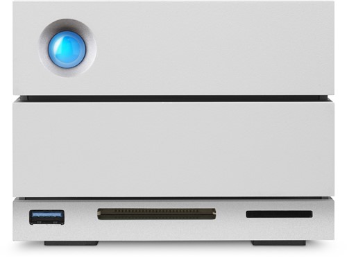 LaCie 2big Dock Thunderbolt 3 12TB disk array Desktop Grijs