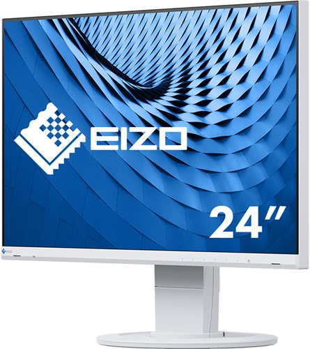 EIZO FlexScan EV2460-WT LED display 60,5 cm (23.8") 1920 x 1080 Pixels Full HD Wit