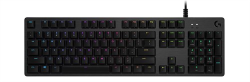 Logitech G G512 CARBON LIGHTSYNC RGB Mechanical Gaming Keyboard with GX Brown switches toetsenbord USB QWERTY Engels Koolstof