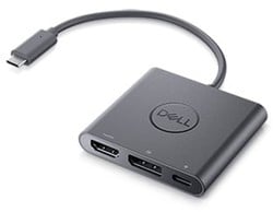 DELL adapter USB-C naar HDMI/DP met Power Pass-Through