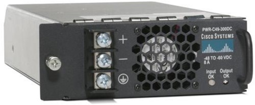 Cisco PWR-C49-300DC= switchcomponent Voeding