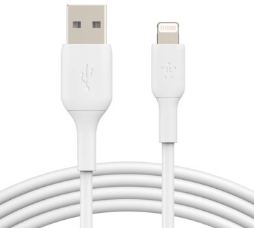 Belkin CAA001BT3MWH Lightning-kabel 3 m Wit