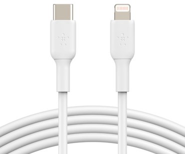 Belkin CAA003BT1MWH Lightning-kabel 1 m Wit