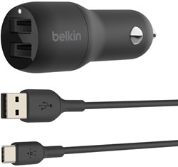 Belkin Boost Charge Zwart Auto