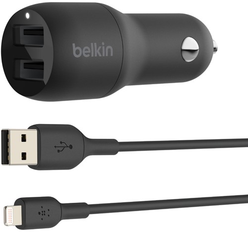 Belkin Boost Charge Zwart Auto