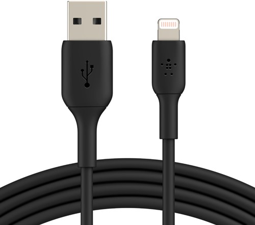 Belkin CAA001BT1MBK Lightning-kabel 1 m Zwart