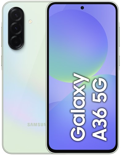 Samsung Galaxy A36 17 cm (6.7") Dual SIM Android 15 5G USB Type-C 8 GB 256 GB 5000 mAh Limoen
