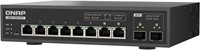 QNAP QSW-L3208-2C6T netwerk-switch Managed 10G Ethernet (100/1000/10000) Desktop Zwart