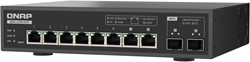 QNAP QSW-L3208-2C6T netwerk-switch Managed 10G Ethernet (100/1000/10000) Desktop Zwart