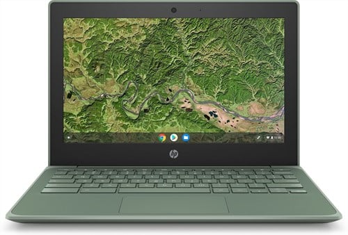 HP Chromebook 11A G8 EE A4-9120C 29,5 cm (11.6") HD AMD A4 4 GB DDR4-SDRAM 32 GB eMMC Wi-Fi 5 (802.11ac) ChromeOS Groen