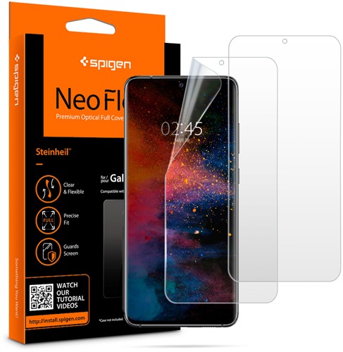 Spigen Neo Flex HD Doorzichtige schermbeschermer Samsung 2 stuk(s)