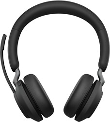 Jabra Evolve2 65, MS Stereo Headset Draadloos Hoofdband Kantoor/callcenter USB Type-C Bluetooth Zwart